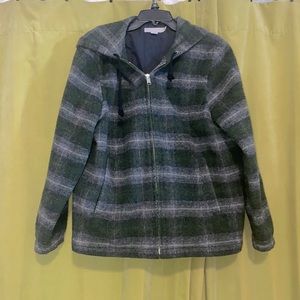 J Crew plaid jacket sz L